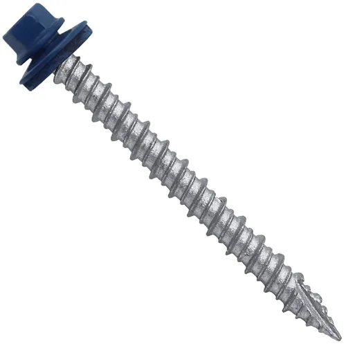 Miniatura 37 de Brite - Tornillos para techos de metal blanco (10 x 2 unidades), cabezal de arandela hexagonal, arranque automático/roscado, arandela EPDM, 3 x 250