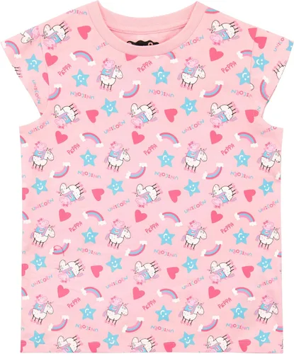 Miniatura 3 de Peppa Pig Vestido y camiseta de unicornio para niña