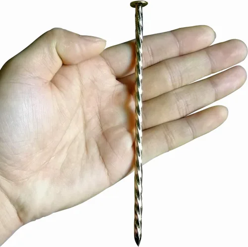 Miniatura 8 de Paquete de 70 picos galvanizados de 6 pulgadas, clavos de césped artificial resistentes para paisajismo, bordes de césped y césped artificial, 70