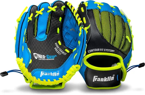 Miniatura 2 de Guantes Franklin Sports con agarre, para T-ball (9.0 pulgadas)