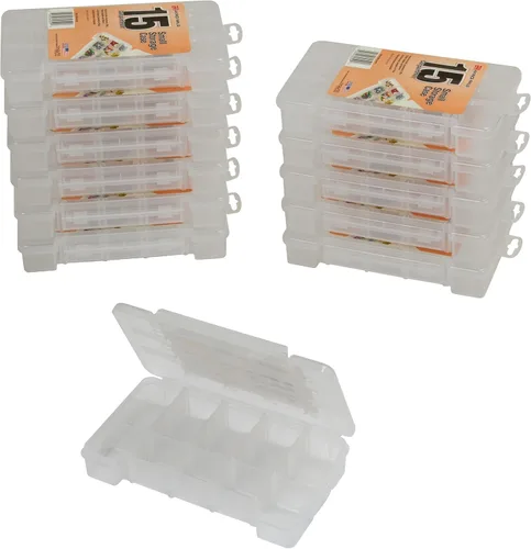 Miniatura 12 de Estuche de plástico Akro-Mils para guardar piezas de manualidades e instalaciones