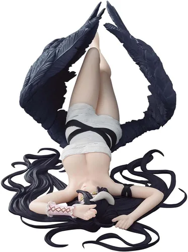 QAHEART Figuras de Albedo Figura de Shalltear Bloodfallen de Anime Figura de PVC Modelo de Anime Figura de Acción Ornamentos para Fans 20CM/7.87IN