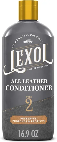 Lexol Acondicionador para Todo Tipo de Cuero para Asientos y Interiores de Autos, Sofás y Muebles, Zapatos y Botas, Bolsos y Chaquetas, Guantes de