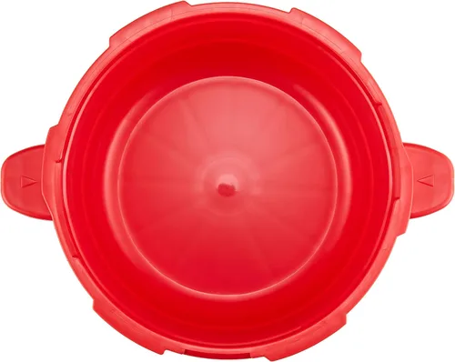 Miniatura 3 de Meyer MPC-2.3IR Olla a presión para microondas, 0.6 galones (2.3 L), polipropileno, fácil de cocinar, ahorro de tiempo, color rojo italiano "Olla a