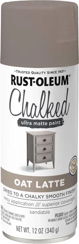 Miniatura 46 de Rust-Oleum - Pintura a la tiza en aerosol ultramate de 12 onzas (paquete de 1), color carbón, 302590