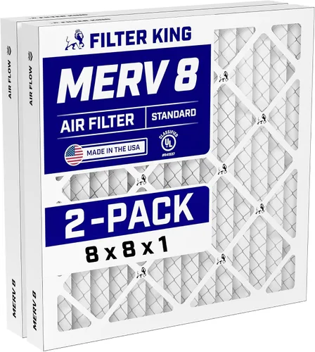 Filtro Filter King hvac, plisado, filtro de aire para horno, aire acondicionado, protección contra moho y polen, reducción de alérgenos, aumenta la
