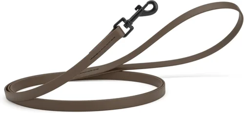 Miniatura 58 de Dogline Biothane - Correa impermeable para perro, correa de nailon tejido con revestimiento fuerte, con herrajes negros, a prueba de olores, fácil