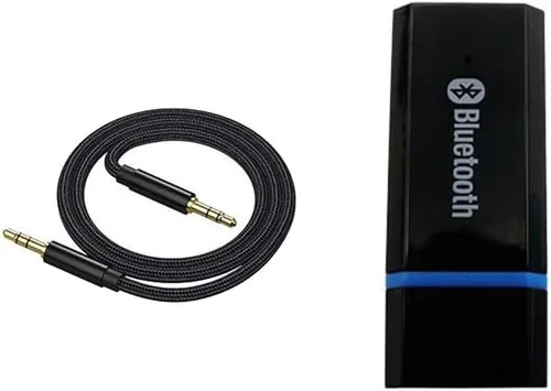 Miniatura 2 de Adaptador de receptor Bluetooth USB, adaptador de audio inalámbrico de 0.138 in, kit de música, adecuado para sistemas estéreo de hogar/automóvil