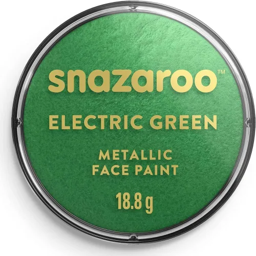 Miniatura 31 de Snazaroo - Pintura metálica para rostro y cuerpo, olla de 18,8 g (0,66 oz), plateada