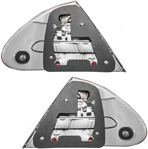 Miniatura 2 de Para Mercedes-Benz E320 Conjunto de luz trasera 2003 04 05 2006 par lado conductor y pasajero LED MB2800124 MB2801124 211 820 05 64 211 820