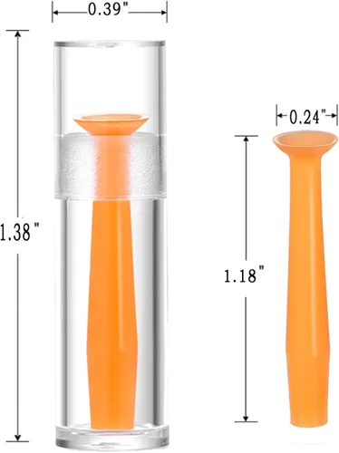 Miniatura 2 de Paquete de 12 removedores de lentes de contacto duros para lentes RGP y esclerales, herramienta de extracción de ventosa para ojos