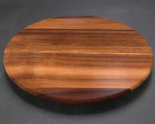 Miniatura 6 de Regalo de boda personalizado, Lazy Susan, regalo de madera grabado, Lazy Susan personalizado, regalo de mamá, regalo de esposa, tocadiscos Lazy Susan