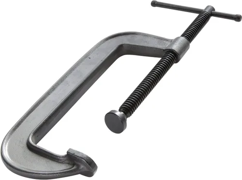 Miniatura 3 de BESSEY Abrazadera en C de aleación dúctil 540-5, 5 pulgadas x 2 1/2 pulgadas de profundidad de garganta y fuerza de sujeción de 2,250 libras