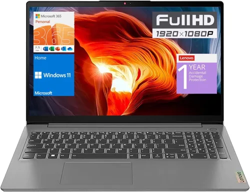 Miniatura 8 de Laptop Lenovo IdeaPad 1, pantalla FHD de 15.6 pulgadas, procesador Intel Celeron N4500, 8 GB RAM, SSD de 128 GB, lector de tarjeta SD, teclado