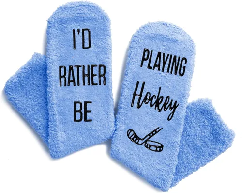 Miniatura 3 de HAPPYPOP Gifts For Runners Motorcycle Gifts Hockey Gifts, Funny Running Socks Motorcycle Socks Funny Hockey Socks