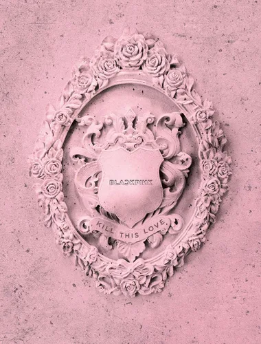Blackpink 2º mini álbum [Kill This Love] [Pink Ver.] - Paquete de CD, fotolibros, tarjeta de fotos, póster plegado con beneficio de pedido previo,