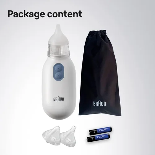 Miniatura 6 de Braun Aspirador nasal eléctrico para recién nacidos, bebés y niños pequeños