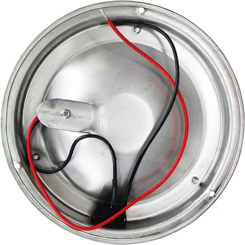 Miniatura 8 de Pactrade Marine Luz de cúpula de 12 V - lente de 5 pulgadas, blanco cálido incandescente, luz de barco de acero inoxidable con interruptor