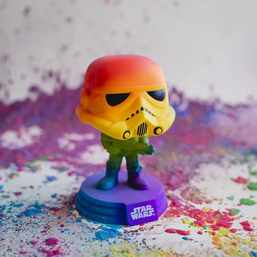 Miniatura 2 de Funko POP Star Wars: Orgullo - Stormtrooper (arco iris), multicolor