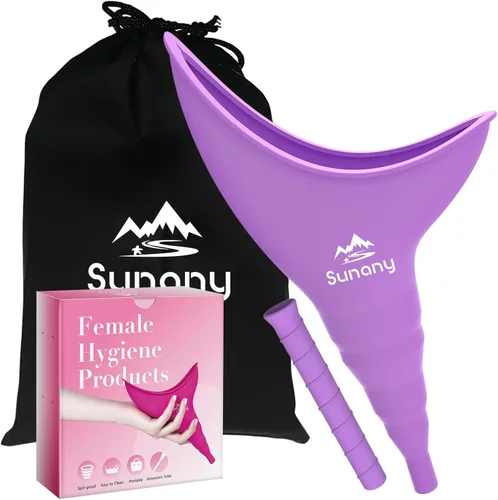 Miniatura 11 de Female Urination Device, Reusable Female Urinal Silicone Women Pee Funnel Allows Women to Pee Standing Up, The Perfect Companion for