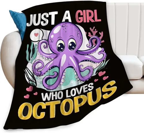 Miniatura 64 de Manta con texto en inglés «Just A Girl Who Loves Dinosaurs», bonita manta decorativa de dinosaurios, regalos para niñas, súper cálida, suave y Solo