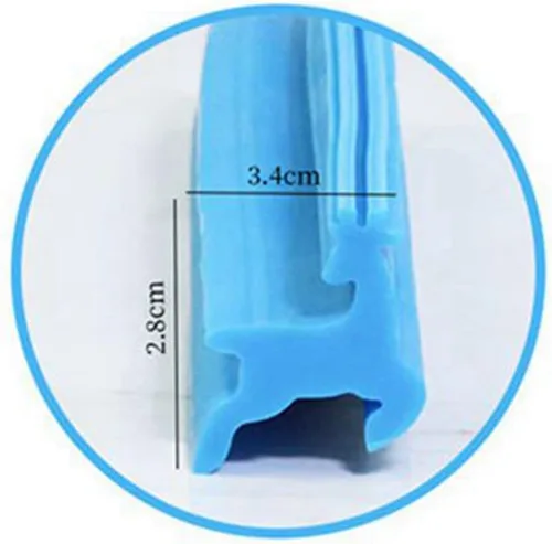 Miniatura 3 de Molde de silicona para jabón de columna de tubo, molde de vela de elk navideño, suministros para hacer jabón, molde de silicona para jabón de TUKE