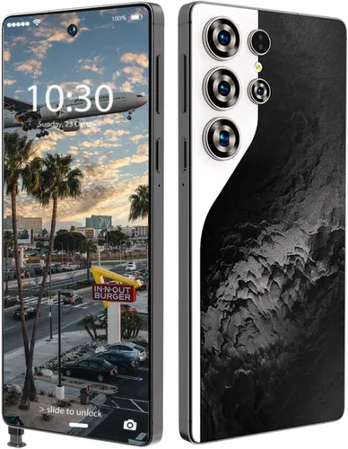 Teléfonos desbloqueados C26 Ultra Smartphone 8GB+256GB Gran Almacenamiento Desbloqueado Teléfono Celular, Android 14, Batería 6800mAh, 6.9