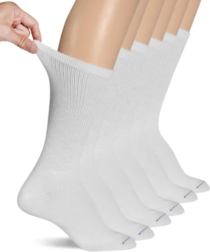 Miniatura 26 de Dr. Scholl's Calcetines circuladores y diabetes para mujer – Paquetes de 4, 6 y 12 pares – Control de la humedad no vinculante