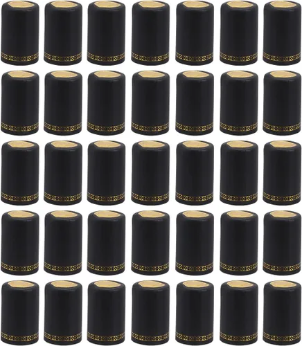 Cabilock Tapas retráctiles para botellas de vino, película de sellado termorretráctil de 1.299 in para botellas de vino, cubierta reselladora de