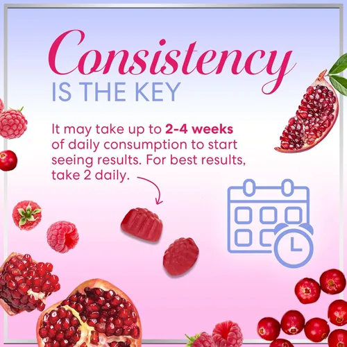 Miniatura 7 de Gomitas probióticas para mujeres con arándano rojo - 6 cepas premium para el equilibrio del pH, salud digestiva, apoyo vaginal e inmunológico, 3 mil