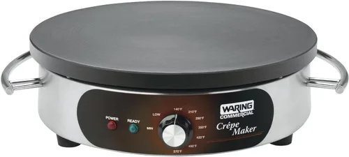 Waring Crepera comercial WSC165BX, 208V, acero inoxidable, plateado