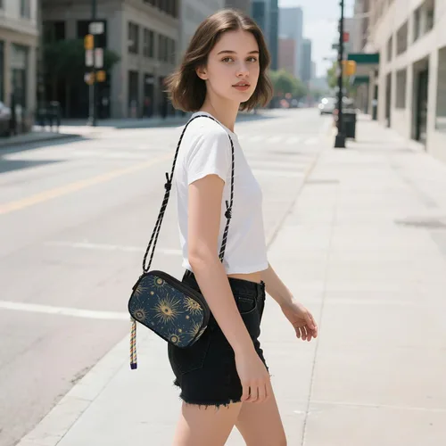 Miniatura 5 de Vintage Moon Sun Retro Crossbody Cámara Bolsa Hombre Comodidad Con Ranuras para Tarjetas de Crédito Casual Teléfono Pecho Bolsa Tiene una Comida