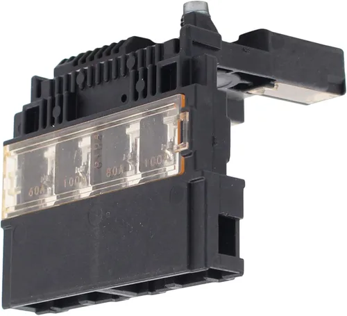 Miniatura 2 de MOTOKU Portafusibles de batería positivo y conector de terminal de batería para Nissan Frontier Pathfinder Xterra Armada Titan Infiniti M37 M56 Q70