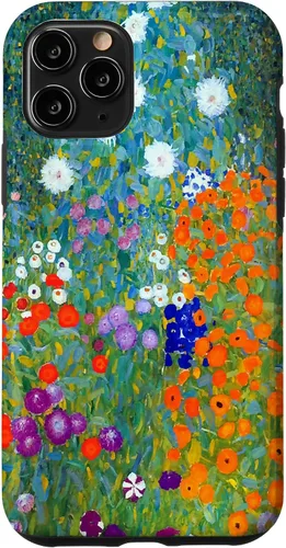 Miniatura 27 de Funda para iPhone 16 Gustav Klimt Flower Garden