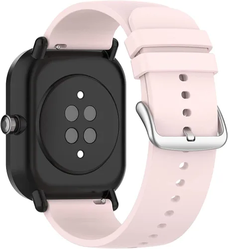 Miniatura 5 de ECSEM - Correas de repuesto compatibles con CanMixs Smart Watch, correa de silicona transpirable de 0.787 pulgadas, correas ajustables de liberación