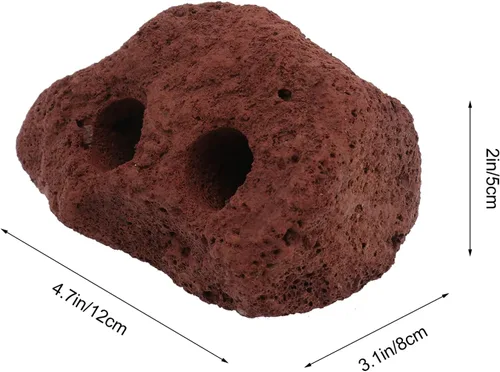 Miniatura 7 de balacoo 5 unids rocas piedras volcánicas rocas decorativas pecera material acuario paisaje ornamentos agua hierba anillo fijo bonsái decoración