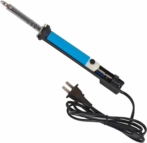 Aramox 30W 2 en 1 Soldador eléctrico y bomba de desoldadura, herramienta de reparación de aleación de aluminio con protección a tierra para