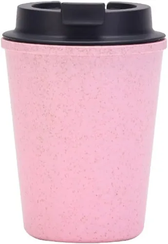Miniatura 44 de Taza de café sellada con paja de trigo, taza de plástico portátil creativa, taza de alimentos de alto valor que acompaña a beber 16.9 fl oz/17 oz
