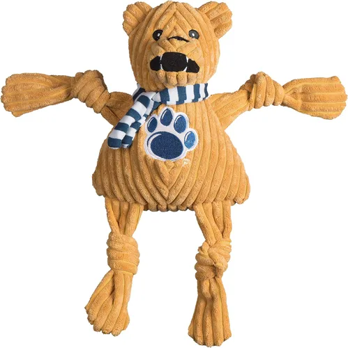 Miniatura 13 de HuggleHounds Knottie Juguete de Peluche para Perros - Juguete de Peluche para Perros, Juguetes para Cachorros, Juguete Chirriante para Perros