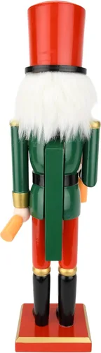 Miniatura 6 de Tree Buddees Beercracker Abridor de Botellas Cascanueces de 15" de Alto Funcional Apertura de Botellas y Decoración Festiva Navideña Bottlecracker