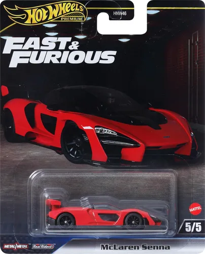 Miniatura 6 de Hot Wheels Cars, Premium Fast & Furious - Coche fundido a presión a escala 1:64 para coleccionistas inspirados en la franquicia de películas Fast &