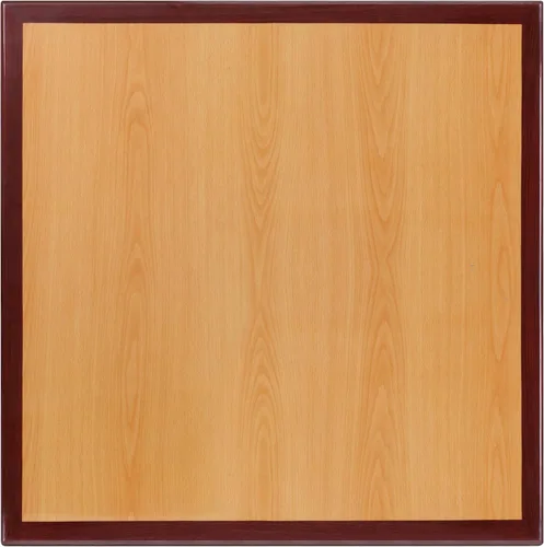 Miniatura 12 de Flash Furniture - Tapa de mesa de resina brillante de 30.0 x 48.0 pulgadas, con borde caído de 2.0 pulgadas de grosor