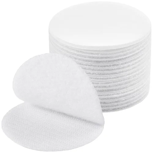 Miniatura 21 de Tiras adhesivas para tela (6 pies x 3/4 pulgadas), se pegan sin coser ni planchar, para ropa y cortinas, cinta de dobladillo de doble cara