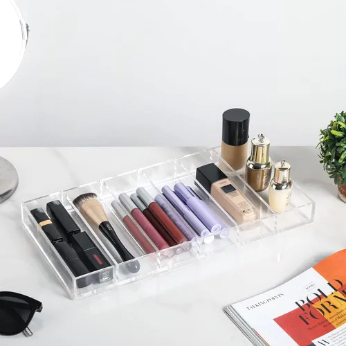 Miniatura 11 de MyGift Acrylic Sunglass Organizer,Glasses Holder,Sunglass Holder,Eyeglass Case Storage,Display Tray Drawer,Eyewear, Jewelry, Makeup