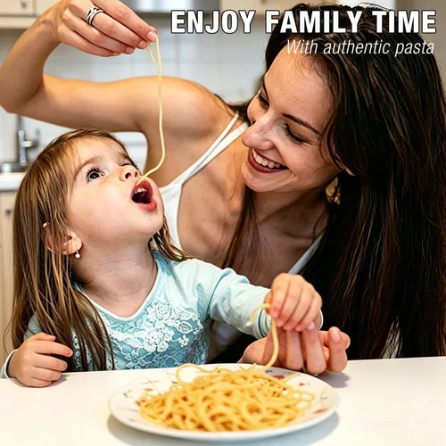 Miniatura 6 de Máquina para hacer pasta, máquina manual de pasta con 9 ajustes de grosor ajustables, fabricante de fideos de acero inoxidable con rodillos