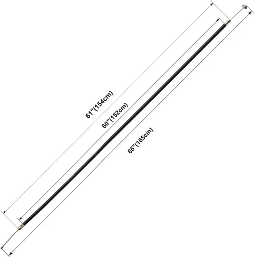 Miniatura 3 de Cable de acelerador universal de 65 pulgadas de longitud de carcasa de 60 pulgadas para Manco Go Kart Cart Go-Cart Minibike Mini Bike ATV Bicicleta