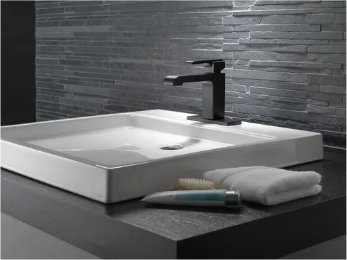 Miniatura 4 de Delta Faucet Ara - Grifo de baño de un solo agujero, grifo de baño de una sola manija cromado, grifo de lavabo de baño, cromado 567LF-LPU