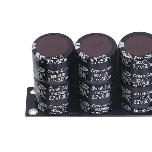 Miniatura 8 de 6 en Super Capacitor Set 1 2.7V500F Super Capacitor Condensador Componentes de Almacenamiento de Energía 16V 83F para Dispositivos Electrónicos