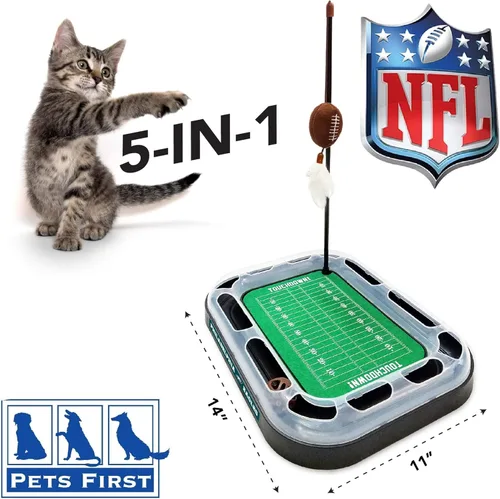 Miniatura 3 de Pets First Rascador para gatos Philadelphia Eagles