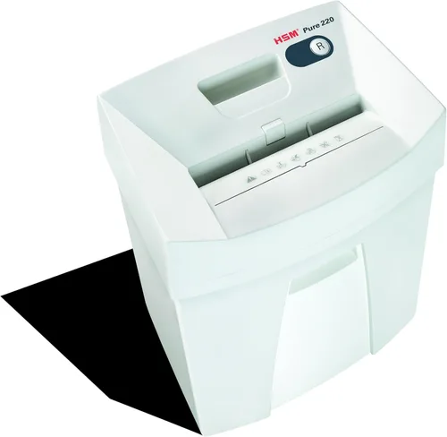 Miniatura 2 de HSM Trituradora de corte cruzado Pure 220c; tritura hasta 8 hojas; capacidad de 5.3 galones HSM2323